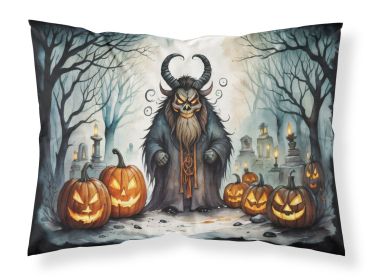 Krampus The Christmas Demon Spooky Halloween Standard Pillowcase Lightweight Super Soft Easy Care Decorative Artwork Pillowcase, Standard