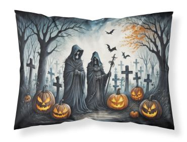 The Grim Reaper Spooky Halloween Standard Pillowcase Lightweight Super Soft Easy Care Decorative Artwork Pillowcase, Standard