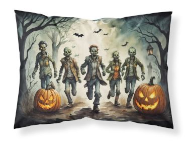 Zombies Spooky Halloween Standard Pillowcase Lightweight Super Soft Easy Care Decorative Artwork Pillowcase, Standard