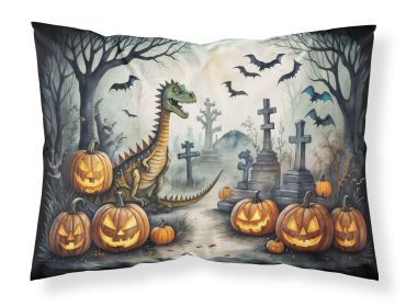 Dinosaurs Spooky Halloween Standard Pillowcase Lightweight Super Soft Easy Care Decorative Artwork Pillowcase, Standard