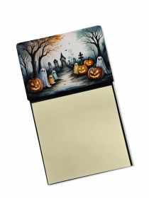 NEW Ghosts Spooky Halloween Sticky Note Holder Refillable Dispenser Self-Sticky Note Pads, Memo Pads Blank Desk Accessories