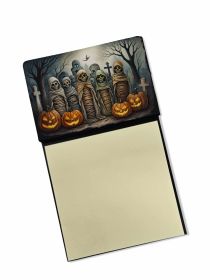 NEW Mummies Spooky Halloween Sticky Note Holder Refillable Dispenser Self-Sticky Note Pads, Memo Pads Blank Desk Accessories