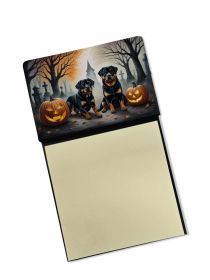 NEW Rottweiler Spooky Halloween Sticky Note Holder Refillable Dispenser Self-Sticky Note Pads, Memo Pads Blank Desk Accessories