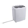 ZOKOP XPB35-ZK35 14.3(7.7 6.6)lbs Semi-automatic Gray Cover Washing Machine