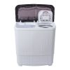 ZOKOP XPB35-ZK35 14.3(7.7 6.6)lbs Semi-automatic Gray Cover Washing Machine