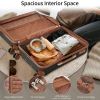 4 Piece Luggage Set Suitcase Set, ABS Hard Shell Lightweight Expandable Travel Luggage with 4 Packing Cubes, TSA Lock, Spinner Wheels for Men Women(16